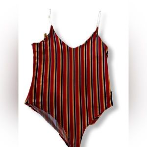 Gaze - Striped body suit